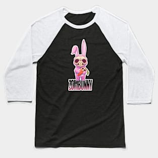 Zombunny - Pink Baseball T-Shirt